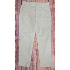 FootJoy Mens Beige Khaki Pants Size 34/30 Cotton Blend